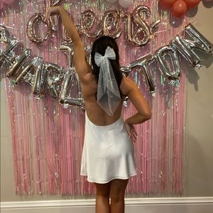 Show Me Your Mumu - White Jasmine Halter Mini Dress